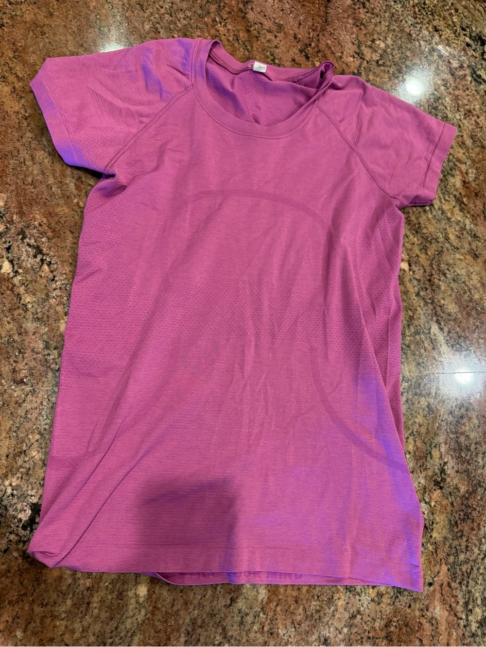 lululemon athletica Purple-Pink Short Sleeve Athletic Tee